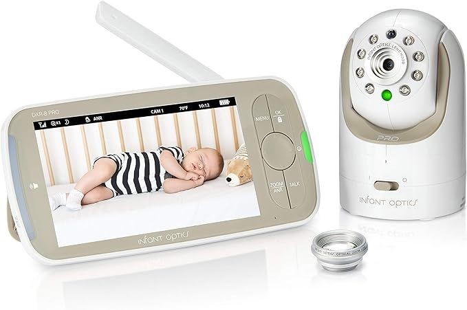 Infant Optics DXR-8 PRO Video Baby Monitor, 720P HD Resolution 5" Display