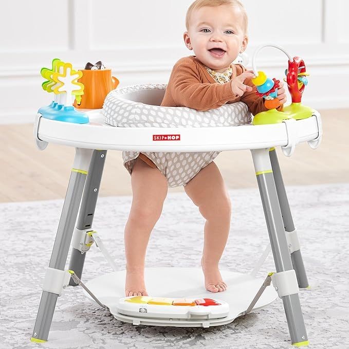 Skip Hop Baby Activity Center: Interactive Play Center with 3-Stage Grow-with-Me Functionality, 4mo+, Explore & More